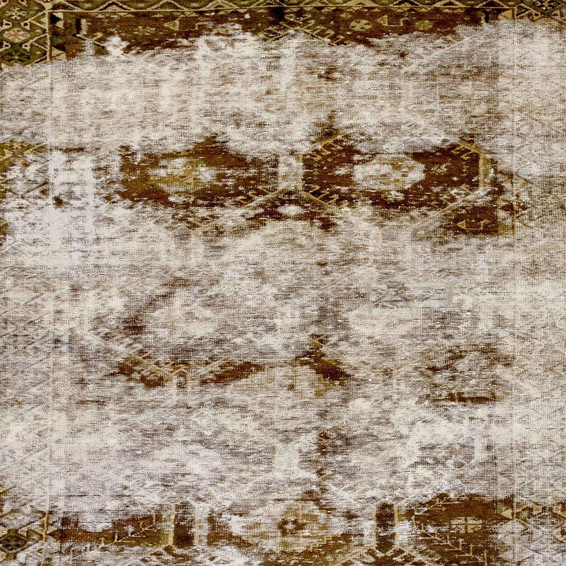 Tapis abstrait moderne 2019, Carré 8 pi