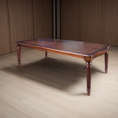 Solid Wood Base Dining Table