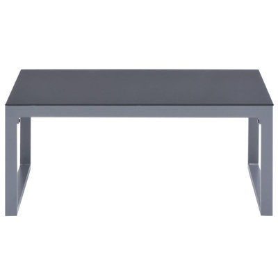 Table basse en aluminium