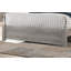 Bois chambre à coucher 1pc grand lit couleur grise cadre de lit papier stratifié mobilier simple moderne