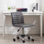 Chaise de travail en similicuir