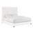 Solid Wood and Upholstered Low Profile Platform Bed-484596458-474354416