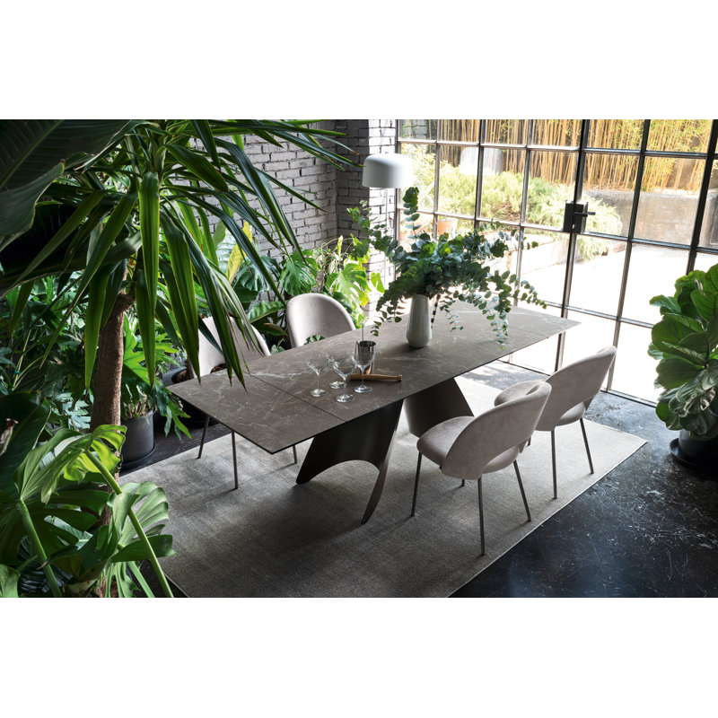 Tuka Mid Chairs, Sand, Matte Black