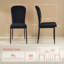 Modern Velvet Armless Upholstered Dining Chair with Diamond Stitching for Dining Room, Restaurant, Bar-594605347