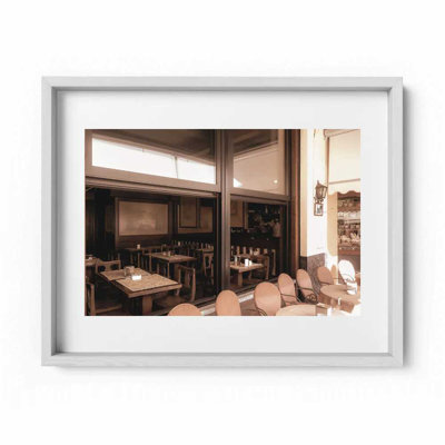 Café Como Print by Joseph Regan