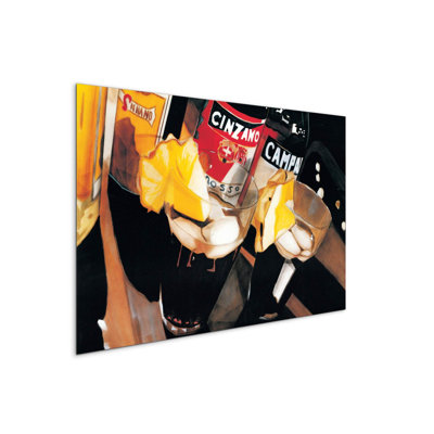 Bitter by Art Studio 53×80 cm MetalArt Materic Aluminum Satin Effect, Frameless Panel, Lightweight Ready to Hang