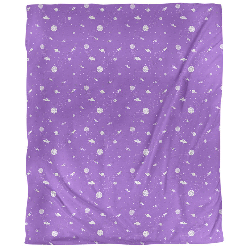 Tissu d’espace extérieur, Mauve, L 60 po x l 36 po, Polyester filé