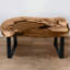 Pieds de table trapézoïdaux Sorbus, pieds de meubles de 16 po de hauteur, métal robuste, ensemble de 2