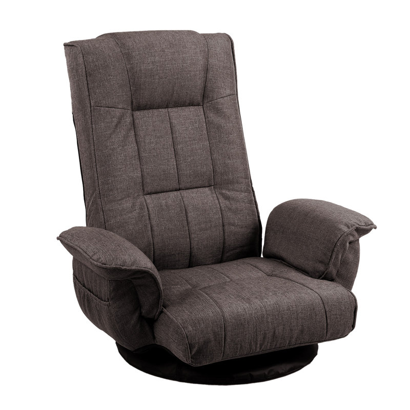 Fauteuil de jeu inclinable à 360 degrés pour adultes, Brun