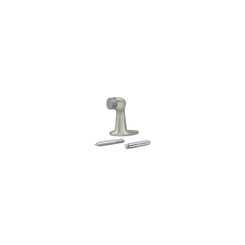 Door Stop, Brushed Nickel