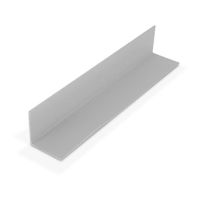 Outwater Alu569-S Satin Finish 1-1/4 Inch X 1-1/4 Inch X 1/16 Inch Aluminum Angle Moulding 72 Inch Lengths (Pack Of 18)