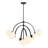 Marias 7-Light Chandelier in Black-863112809