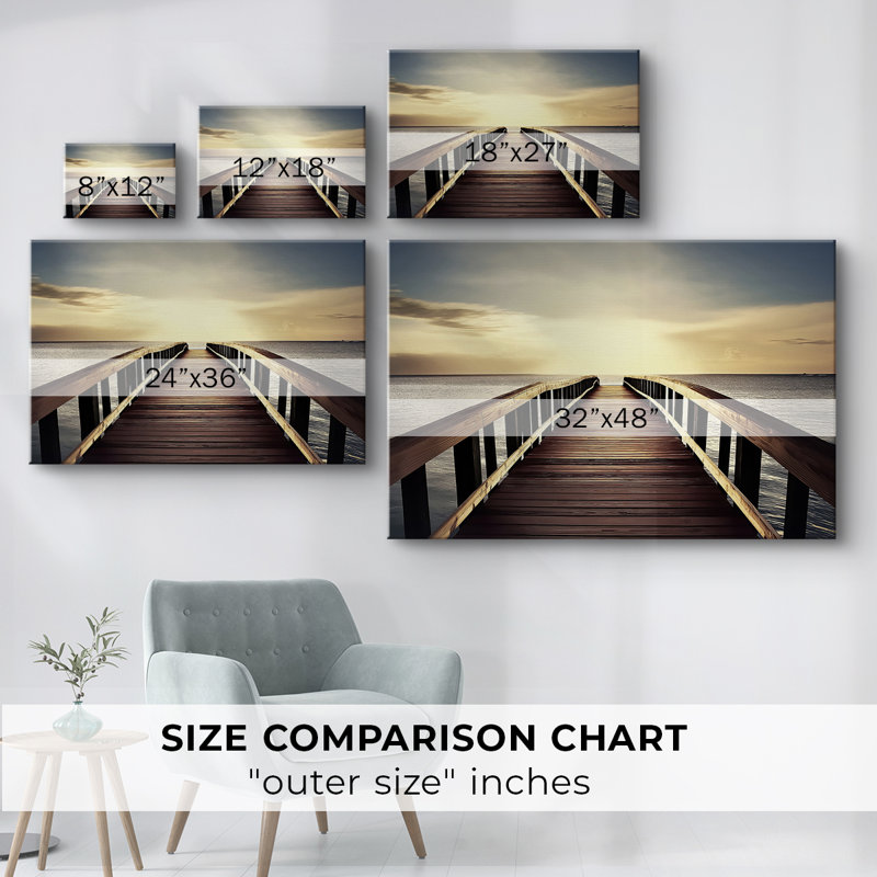 Série Nautical-LXI - Cavas enveloppés de galerie, 40 x 60