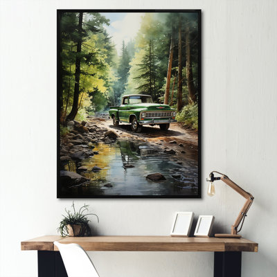 Yaden Pickup Truck Whispering Forest I