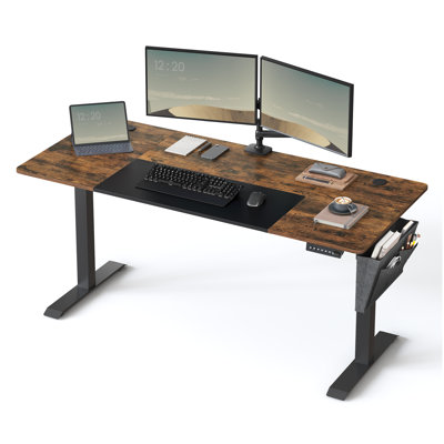 Adjustable Metal Base Standing Desk