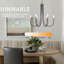 6-Light 27.6" Black & Gold Traditional Chandelier