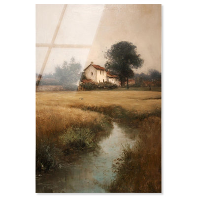 Verdant Whisper Estate II Acrylic Print Farmhouse Wall Decor by Art Remedy, Ready to Hang, 10 x 15