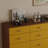 Bright Yellow Creative Storage 9-drawer Cabinet