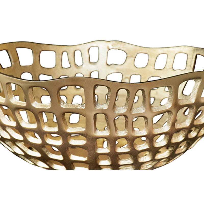Sierra Brass Decorative Bowl