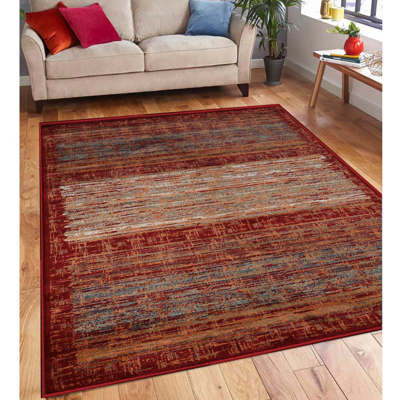 Ellagh Striped Indoor Rug, Rectangle 5' x 8'