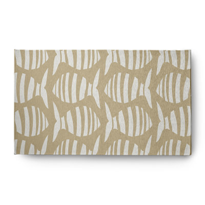 Tapis intérieur / extérieur taupe Marenisco