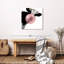 Impression sur toile Bubble Gum Cow-92519171
