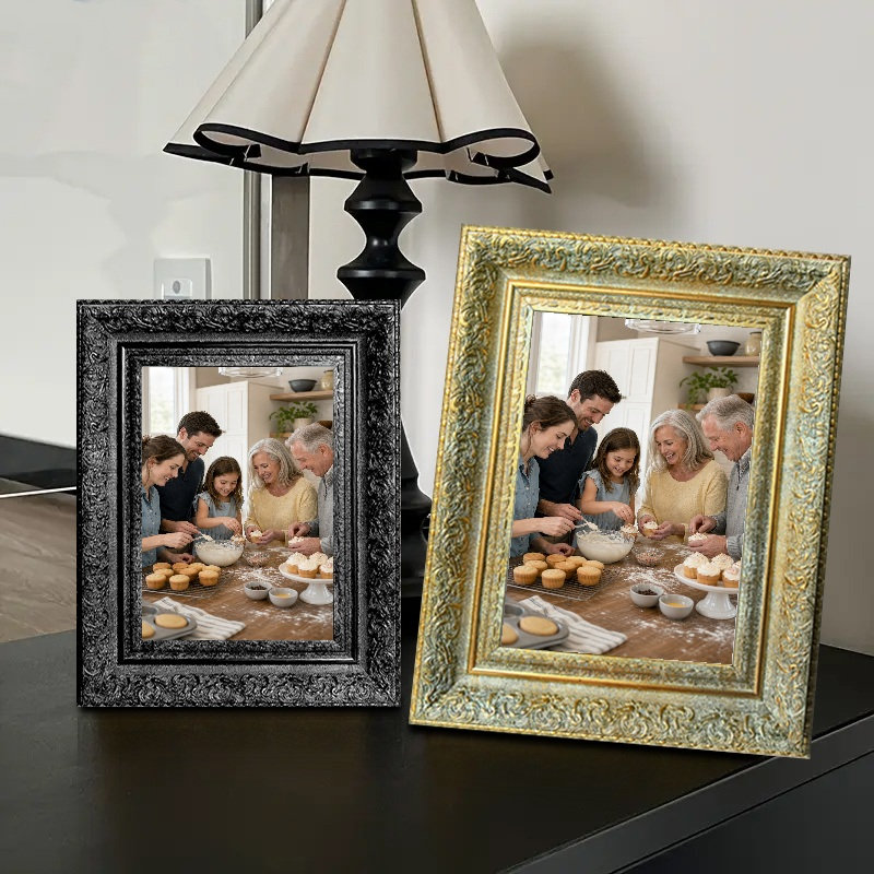 Cadre pour tableau mural 11 pièces x 11 po or antique 11 po x 14 po, Antique Gold, 1, 11" W x 14" H