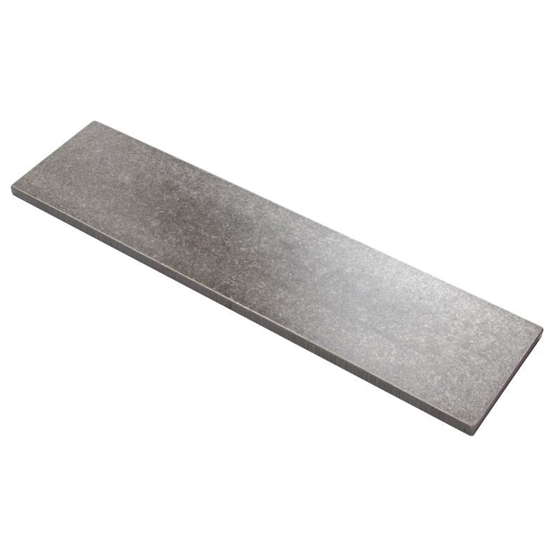 Encore Metal Antique Nickel 7.5cm x 30.5cm. Wall Tile ( 6 Tiles in Pack)