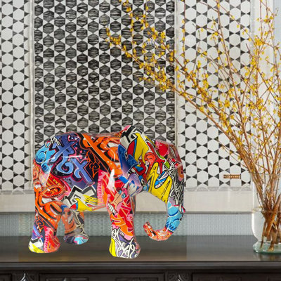 Elephant Asian Wall Clock