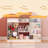 3-in-1 Bookcase 4-Tier Book Shelf