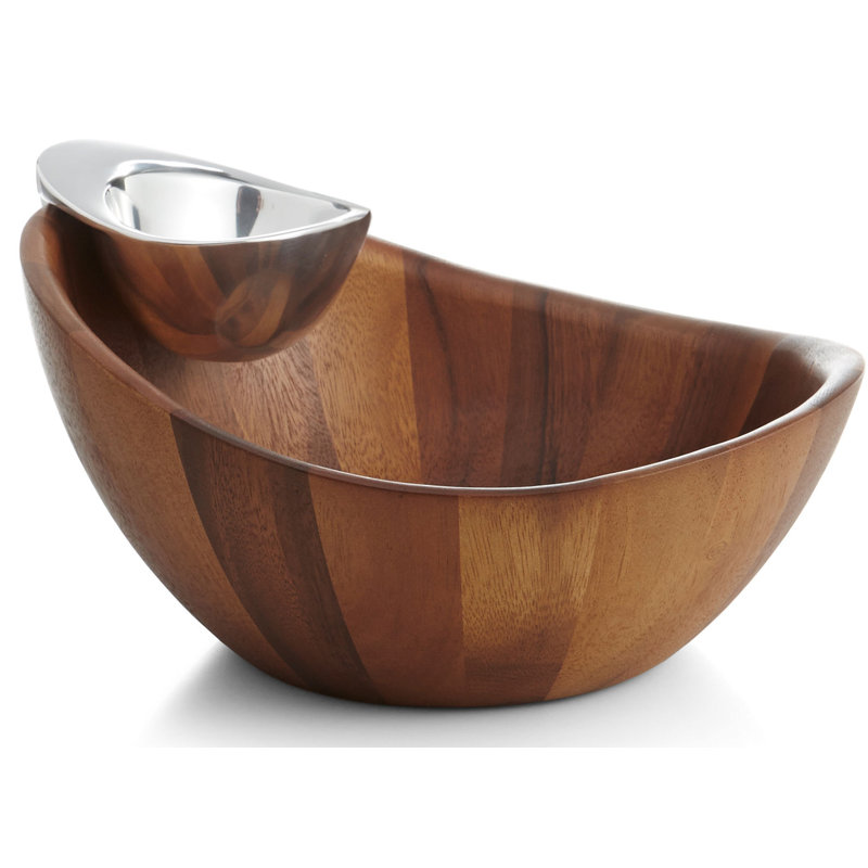 Nambe Harmony Chip & Dip