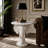 Ivory Elephant Head Side Table
