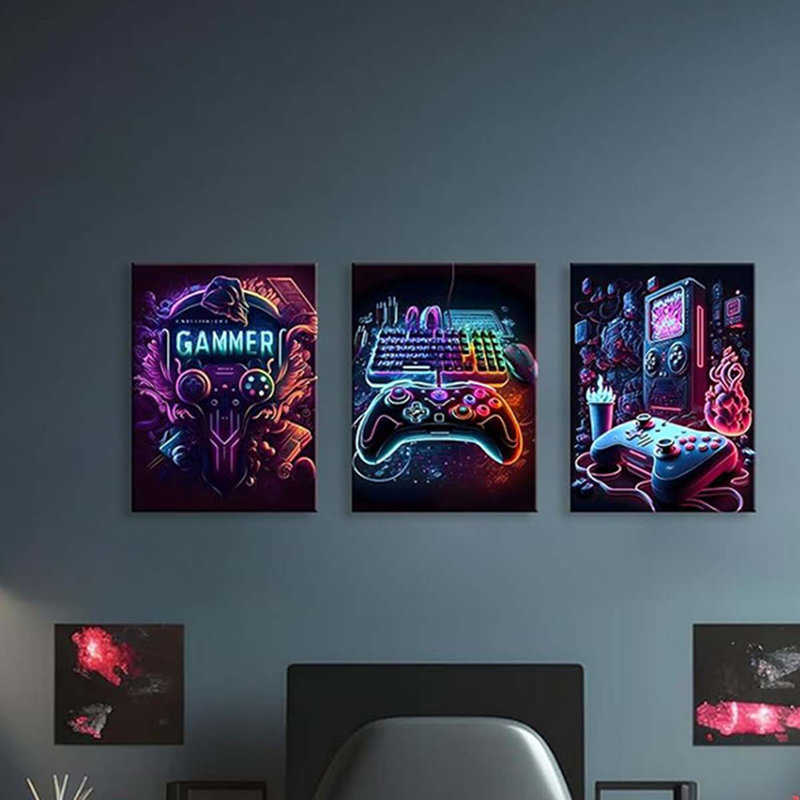 3 Piece Wrapped Canvas Print