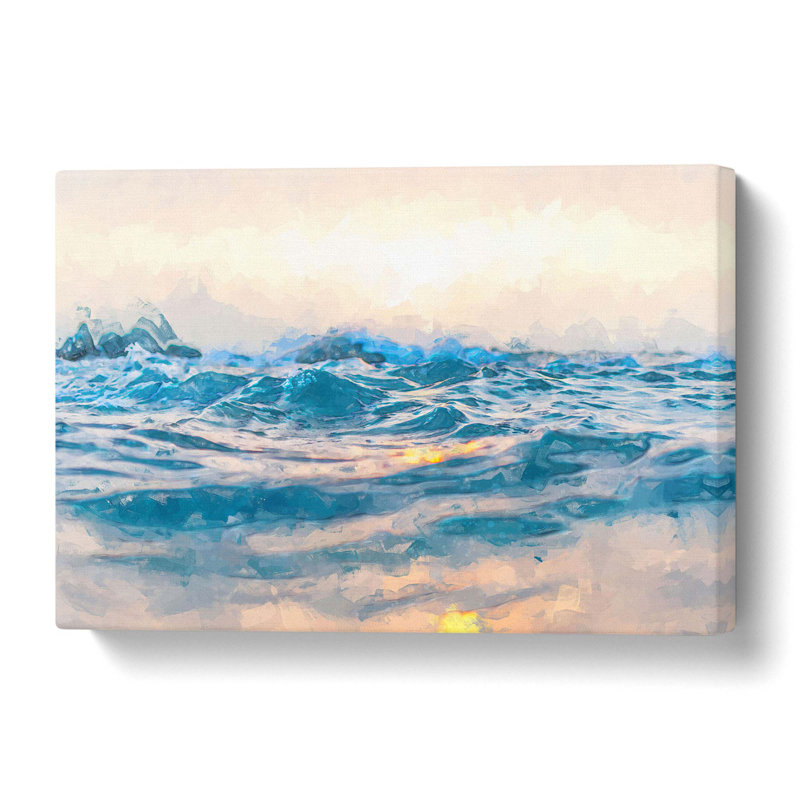 Kavourotrypes Beach in Greece - Wrapped Canvas, 40.6 cm H x 61 cm W