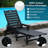 Hdpe Outdoor Chaise Lounge Chair With 4-position Adjustable Backrest, Pool Lounge Chair Supports Up To 400 Lbs For Patio Poolside Deck Beach Backyard-1892399646