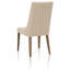 Chaise d'appoint rembourrée en cuir Aurora-56434046-56434048