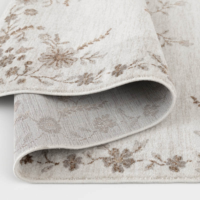 Tapis sable Farrah, 5 pi x 7 pi 6 po