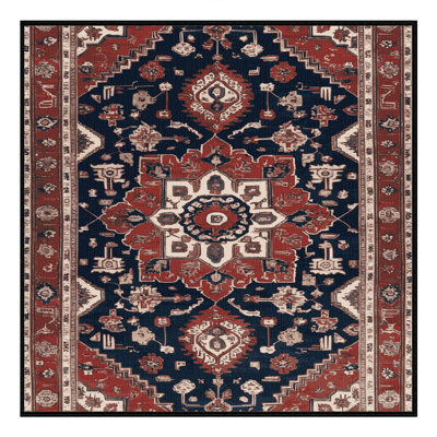 Machine Washable Turkish Brown Area Rug
