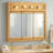 Bathroom Medicine Cabinet, Wall Mounted, Mirror-1419857528-1419857534