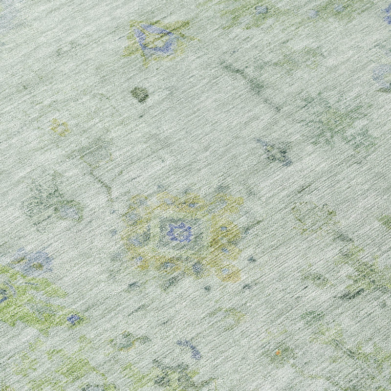 Machine Washable Indoor/Outdoor Emelia ACN2301 Global Rug, Rectangle 2'6" x 3'10"