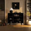 Buffet grande capacité à motif d'art rétro-104387361