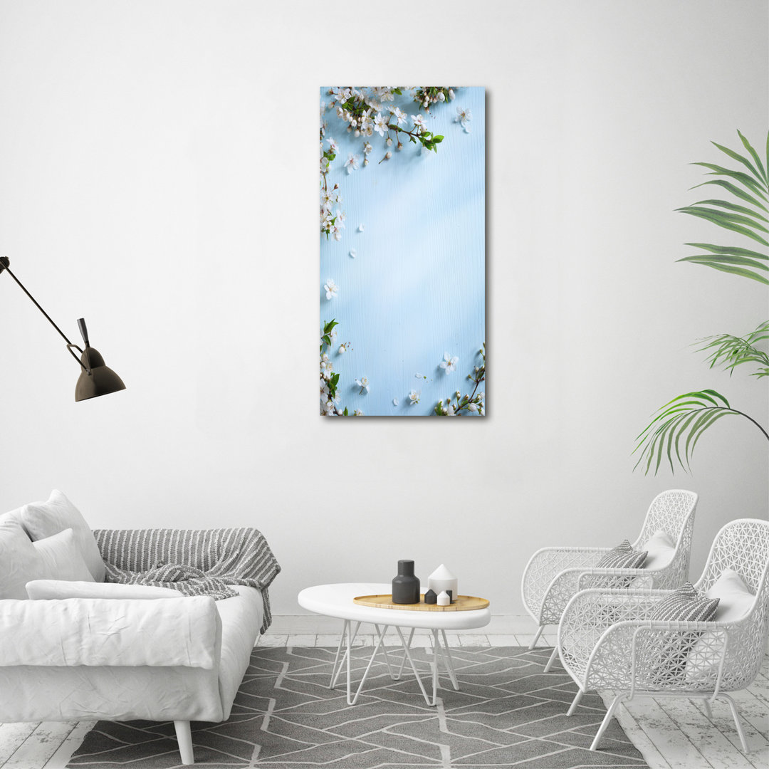 Kirschblüten - Kunstdrucke auf Leinwand - Wrapped Canvas