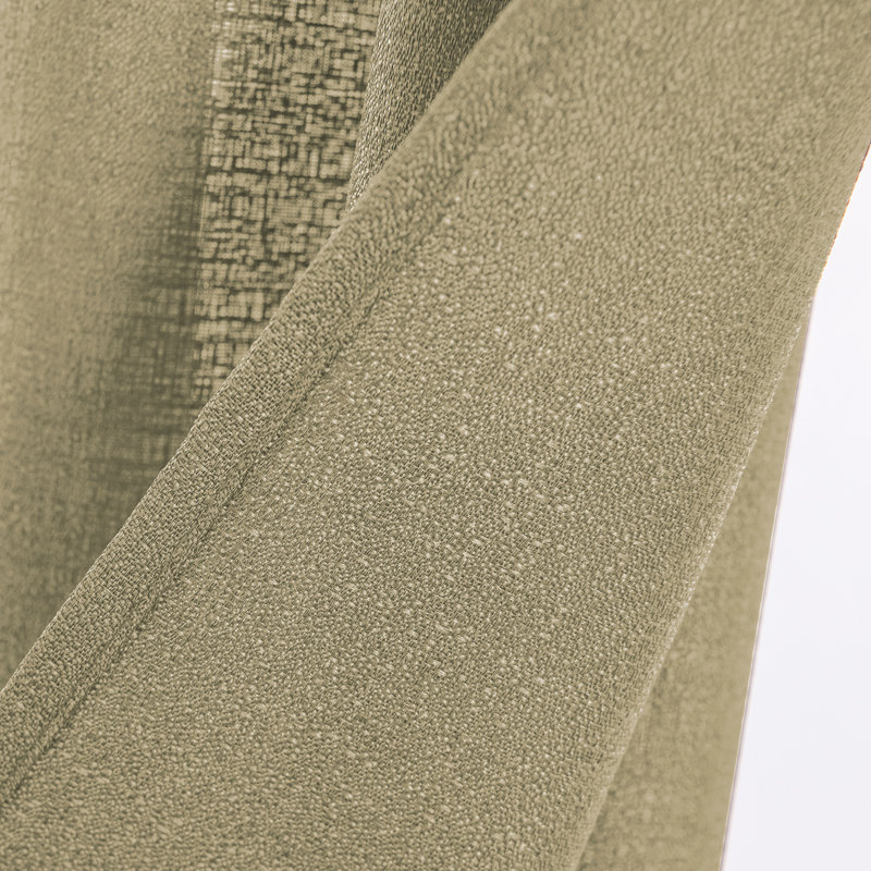 Cole Textured Semi Sheer Window Curtain Panel, Taupe, 54" W x 95" L