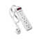 ONE Products 4 Outlet Power Strip with 2 Foot Extension Cord