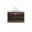 Meuble-lavabo mural 36 po avec lavabo en céramique avec trois trous de robinet, grand meuble-lavabo flottant de rangement pour salle de bain moderne, pré-assemblé-788624882-788624883-788624894