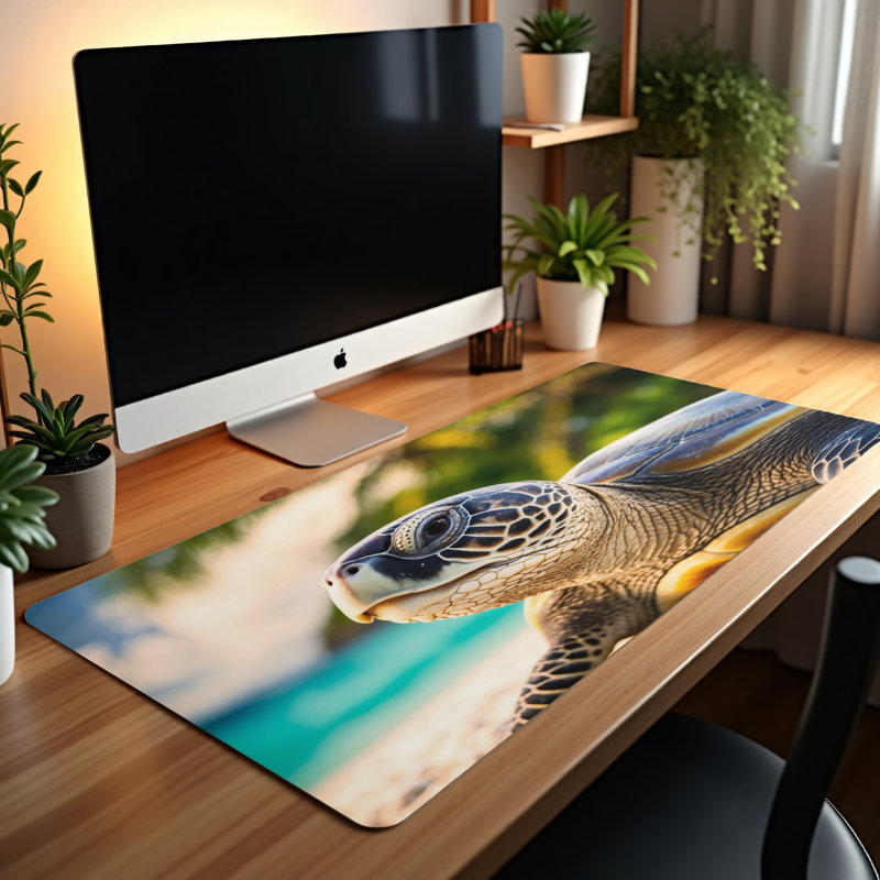Polyester Desk Pad, 23.6x13.8
