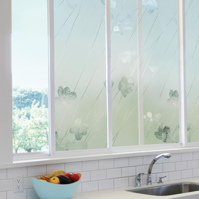 Silver Rose Window Film 24" x 36"