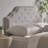 Tufted Upholstered Headboard Queen Size, Solid Wood Head Board With Durable Metal Legs, Adjustable Height Queen Headboard With Nailhead Trim,fabric Headboard In Modern Button Tuffted Design-164638609