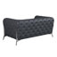 Causeuse en cuir italien Ehrika-66023565-66023593
