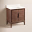 Ensemble de meuble-lavabo simple 30 po avec lavabo sous le comptoir Aliso-22673207-22673352-24076278
